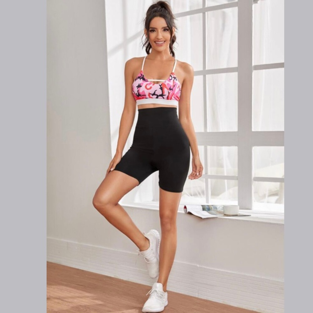 Womens High Waist Biker Shorts!